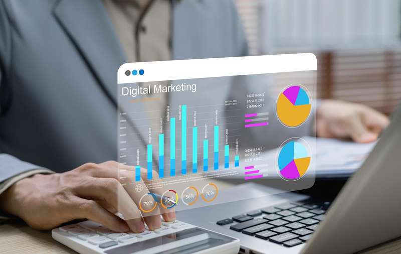 Digital marketing and growth — conceptual illustration for SST services